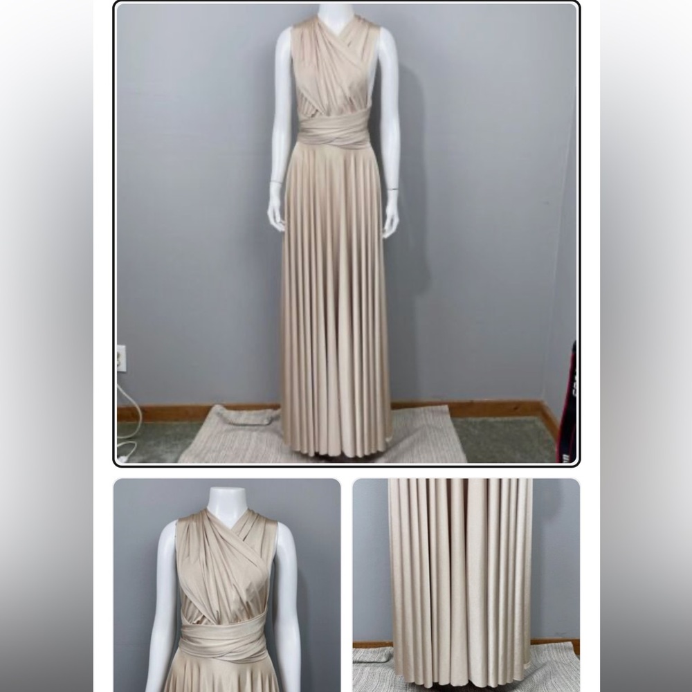 Twobirds Blush Backless Dress - Picture 5 of 6